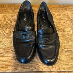 JMcLaughlin Black Concetta Loafer Size 7.5